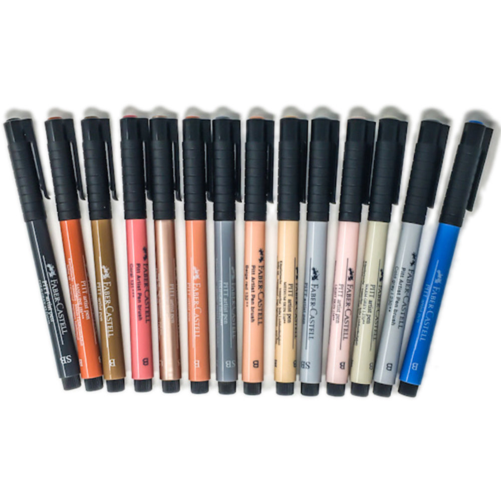 Soft tip brush pen by Faber-Castell