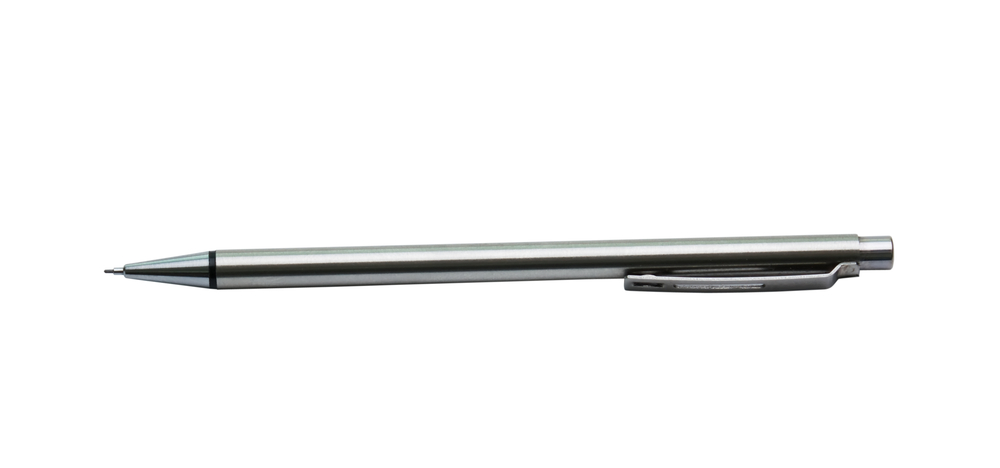 silver mechanical pencil